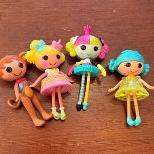 Lalaloopsy mini lot of 4